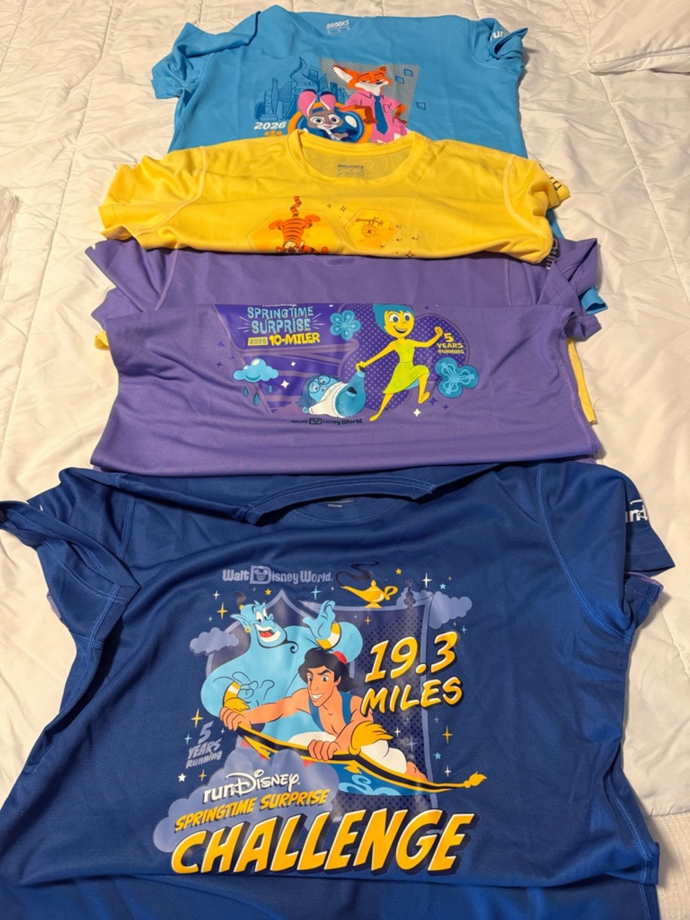 Disney Springtime Surprise Challenge short sleeve Tshirts Medium